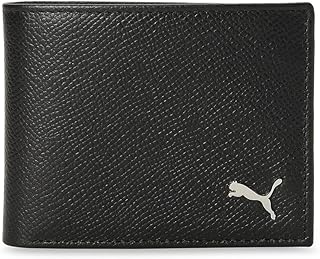 puma Unisex-Adult Leather Plain Wallet, Black (9105801)-picture-14