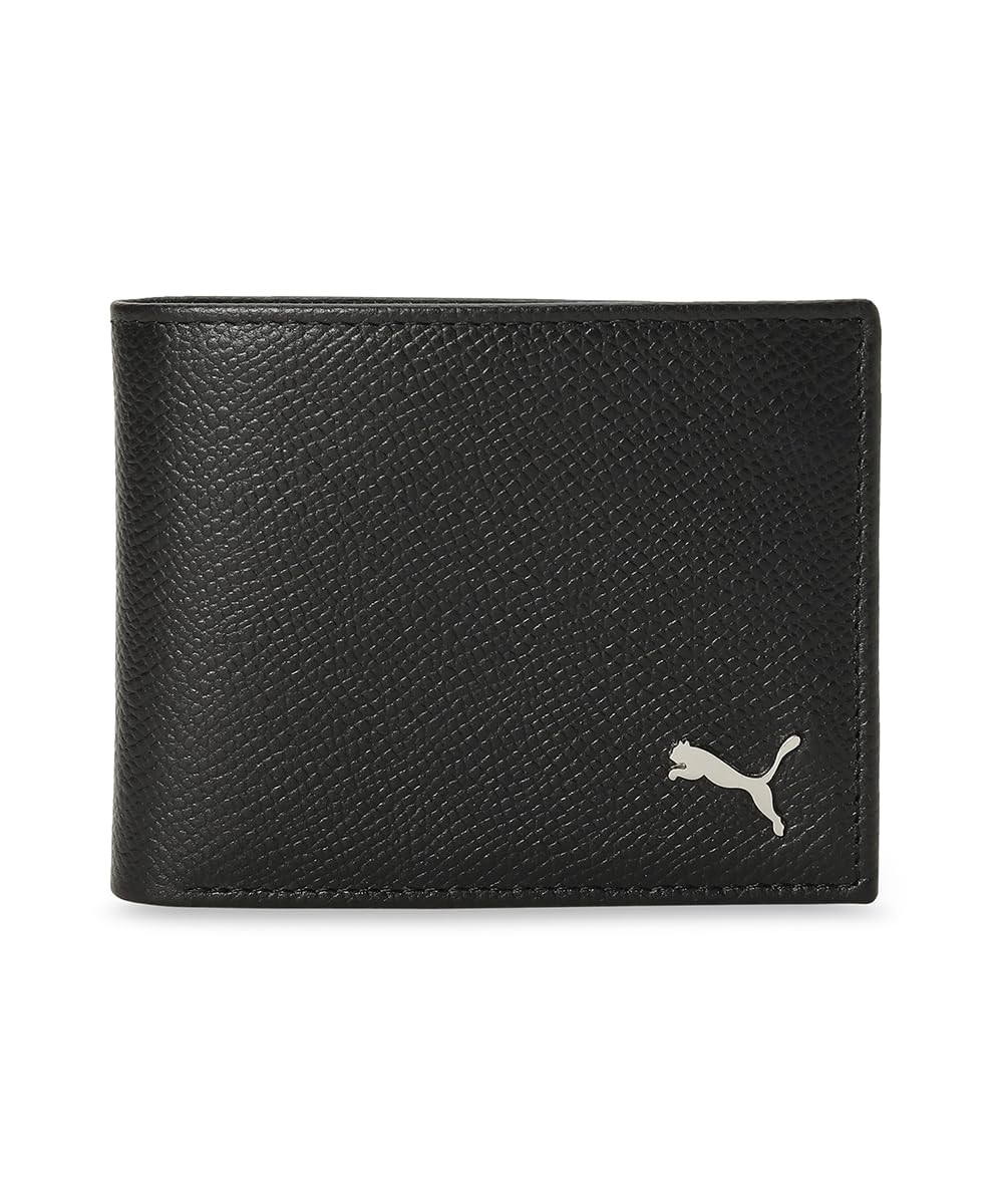 Pumaunisex Adult Leather Plain Wallet Black 9105801 Desertcart INDIA