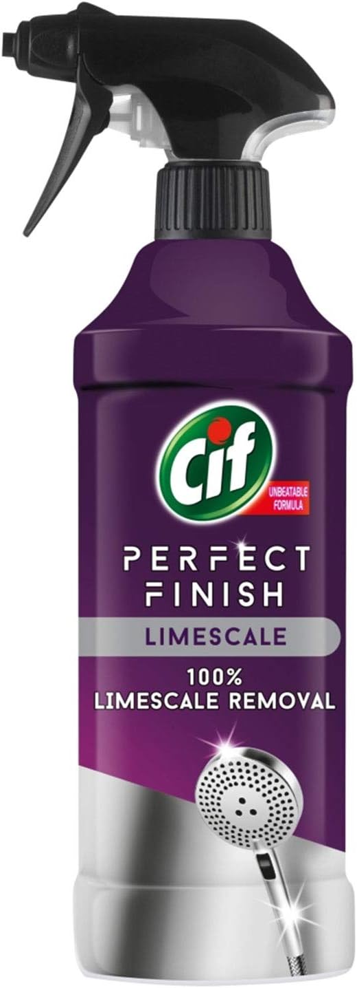 Perfect Finish Limescale Remover Spray | 100% Effective | 6x435ml