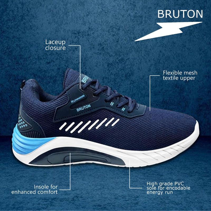 Image of 531D2 Men's & Boys Blue PVC with Mesh Casual Sneaker Shoes for Best Casual, and Trending Shoes