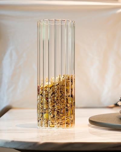 Miniatura 8 de LUXU Juego de 4 vasos altos finos de 17 onzas, vasos Collins transparentes y altos, vasos de cocina para cóctel, café helado, cerveza, té helado,