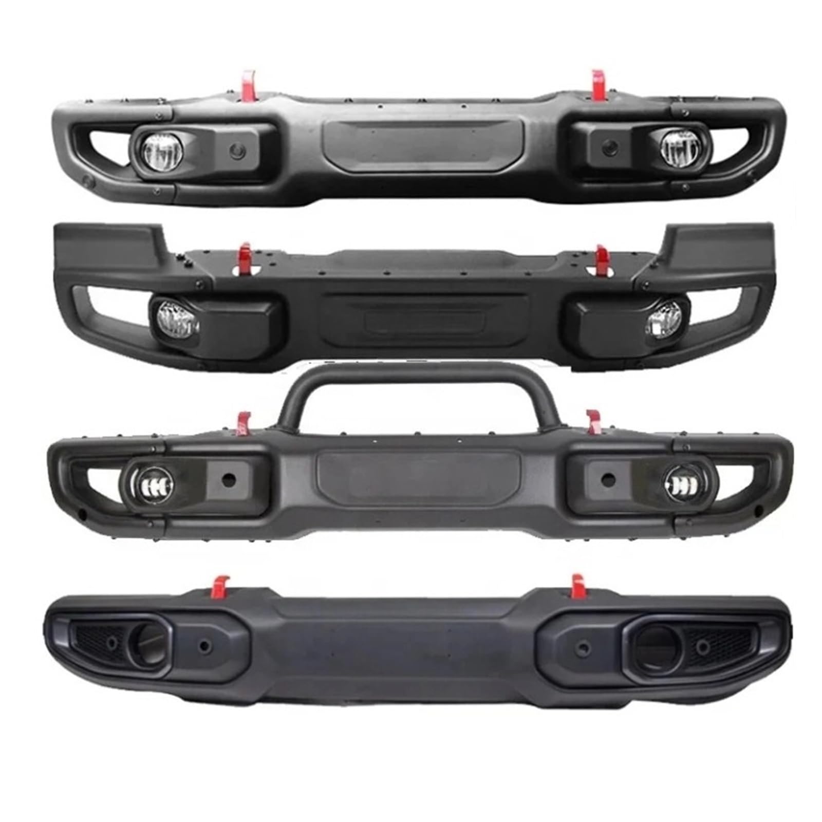 Auto 4x4 Steel Plastic Aluminium 10th Anniversary Front Bumper Compatible For Jeep Wrangler Bumper JL