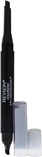 Revlon ColorStay 2-in-1 Angled Kajal Eyeliner, Waterproof Eye Makeup with Smudge Brush for Smokey Eyes, Fig (102)