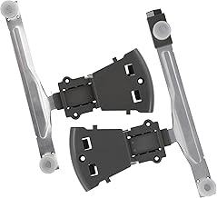 WPW10609578 WPW10609579 Dishwasher Rack Adjusters Compatible With Whirlpool Maytag Dishwasher Upper Rack Adjuster Replacement W10609578 W10609579 Fit for MDB7959SHZ0 MDB7979SHZ0 Right Left Side Parts