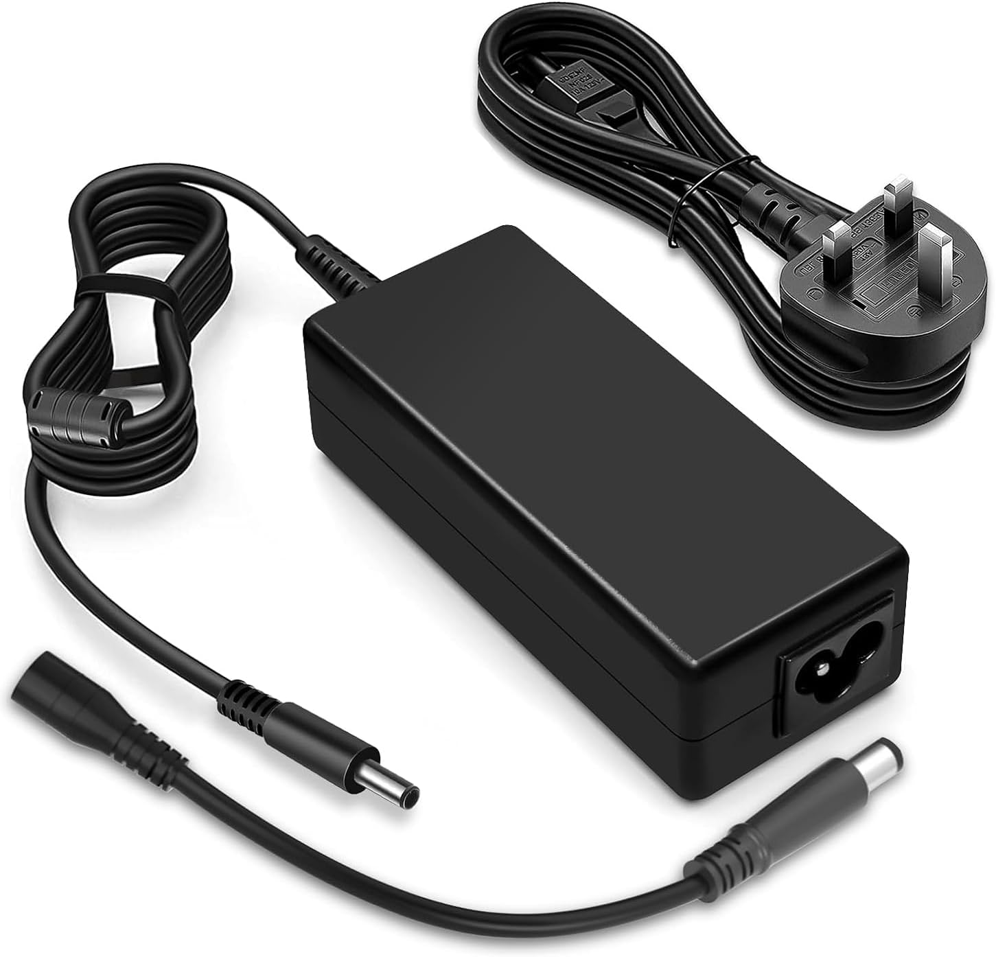 65W Laptop Charger ​Compatible with Dell Inspiron 15 13 17 3000 5000 7000 3520 3505 1318 1545 1750 5480 Vostro 15 14 13 5000 3000 3515 Latitude 3440 XPS M1330 Round Power Connector