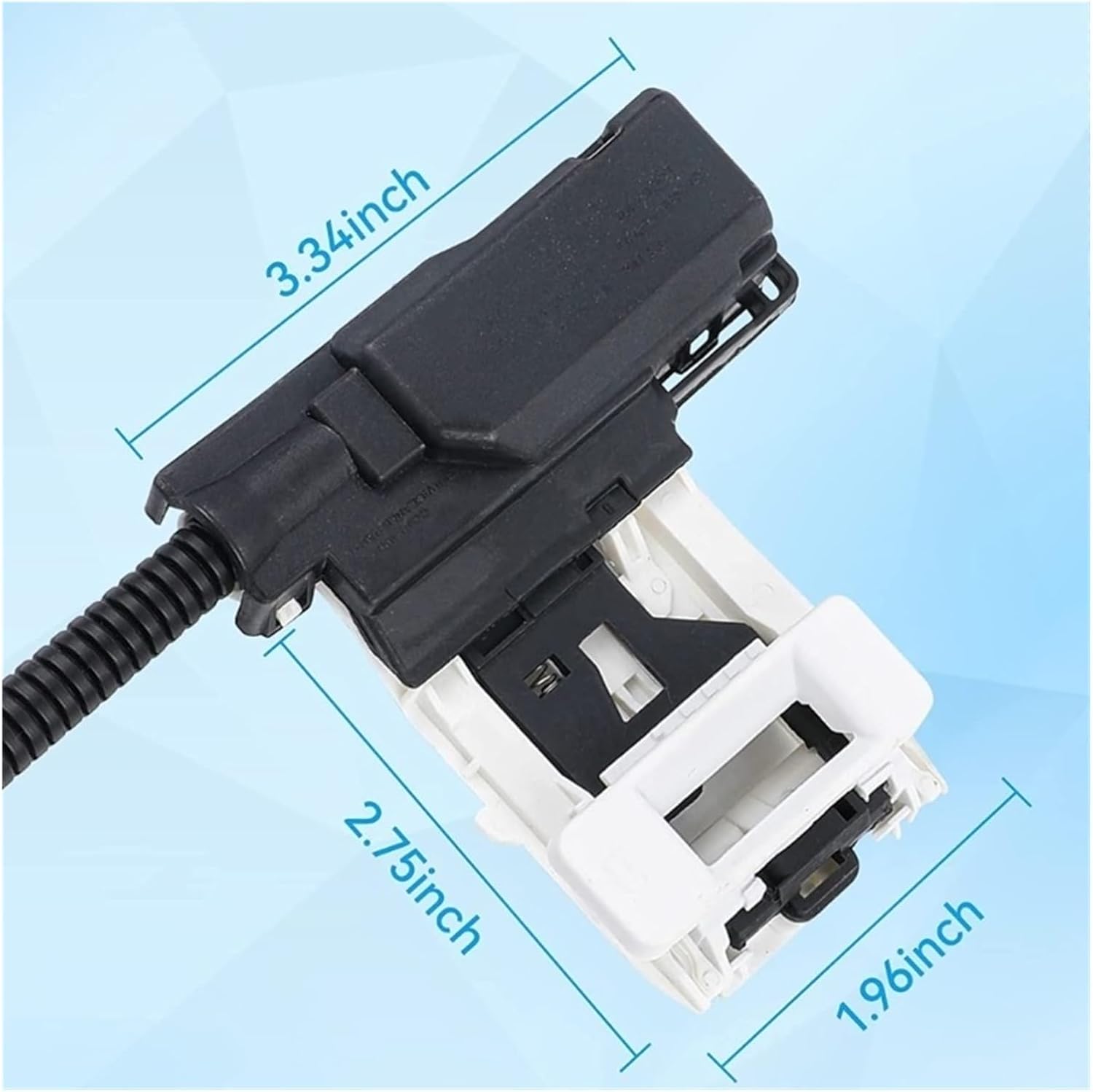Home Appliance Parts W10838613 W11253733 ATW4675EW0 Washing Machine ABS Repair Home Accessories Washer Lid Lock Drop