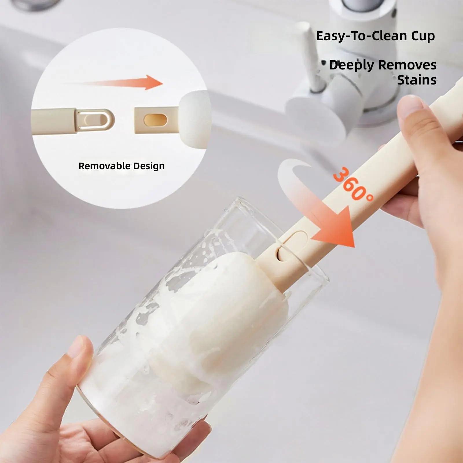Juego de cepillos de cocina con soporte, base de almacenamiento, esponja y juego de estropajo para fregadero, estufa, utensilios de cocina, encimera, cepillo de baño, fregadero, fregadero