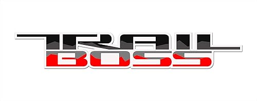 Miniatura 2 de 2 calcomanías de vinilo para caja de camioneta, color negro, gris oscuro, gris clarorojoblanco brillante