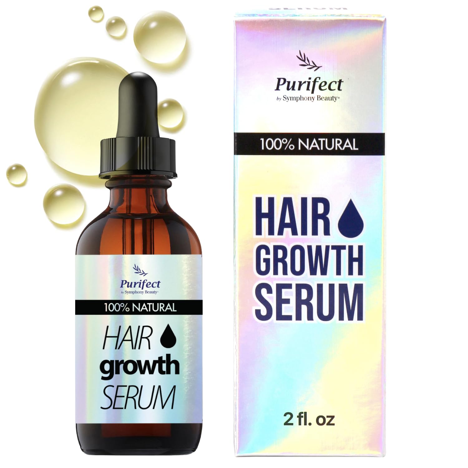 Amazon.com : Purifect Hair Growth Serum for Shinier, Thicker