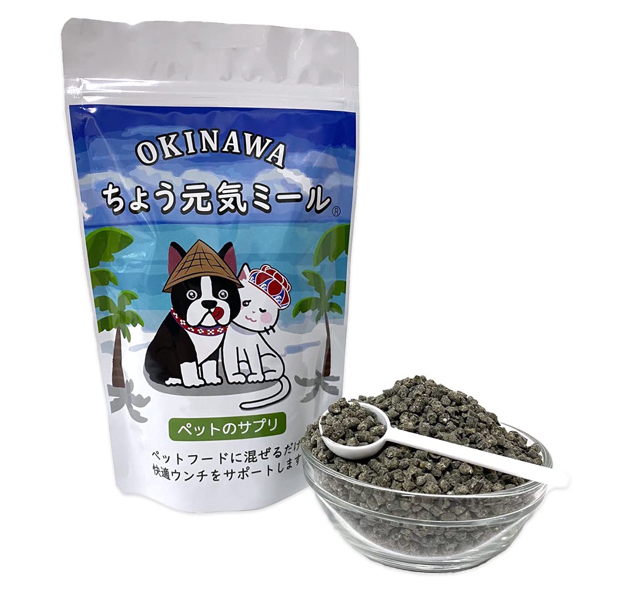 Amazon | ペットサプリ（犬猫用）ちょう元気ミール200g ペットフードに