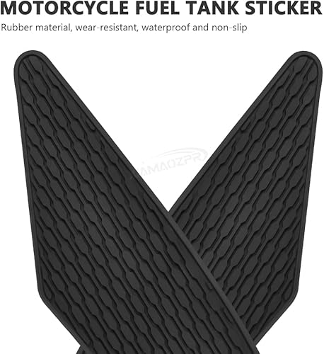 Miniatura 6 de Para 2025 2024 YZF-R6 YZF R6 2017-2021 2022 2023 2024side Almohadilla de depósito de combustible Adhesivo protector Agarre de rodilla Almohadilla de