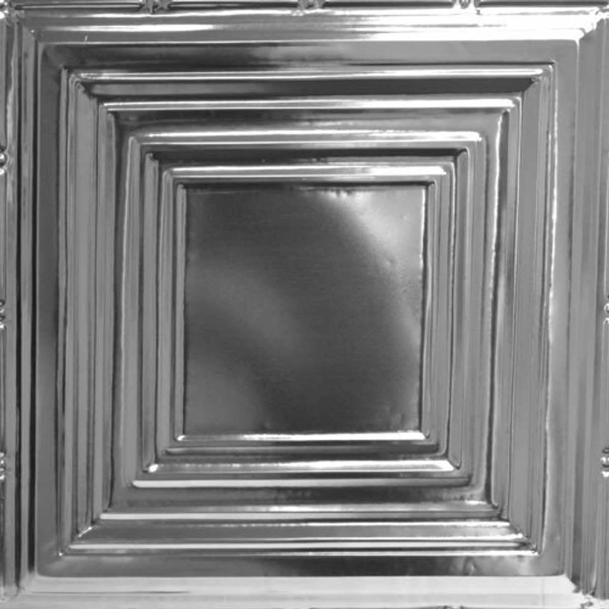 Williamsburg 2 ft. x 2 ft. Tin Plated Steel Wall and Ceiling Patterns Nail Up Steel (Unfinished) 6 Pack