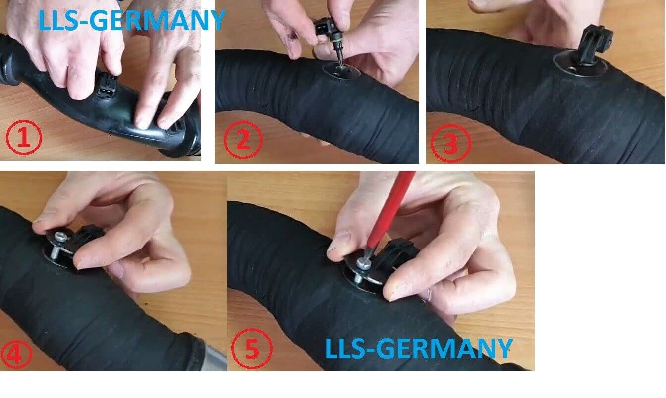 LLS-GERMANY Tuyau Turbo Compatible avec B M W Série 3 E90 E91