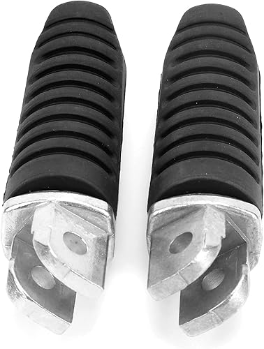 Miniatura 9 de Reposapiés delantero para motocicleta, 1 par de clavijas de pie pedales para Yamaha FJR1300 FZ1 FZ400 FZ6 FZ6R