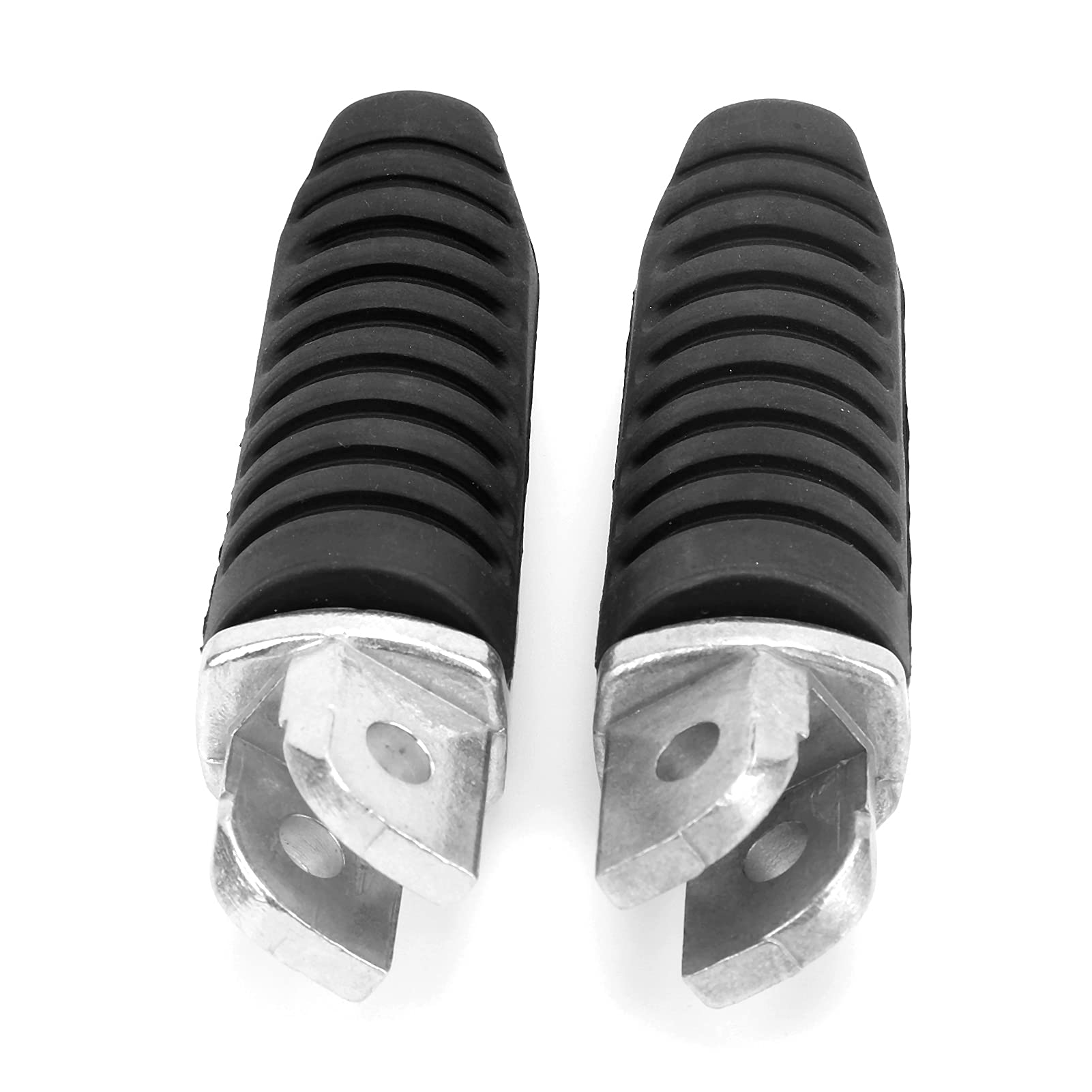 Poggiapiedi per Moto in Lega di Alluminio, Pieghevoli e Regolabili, Compatibili con FJR1300, FZ1, FZ400, FZ6, FZ6R, XJR400, XJR1200, XJR1300, XJ6, FZX750, TDM850 e TDM1100