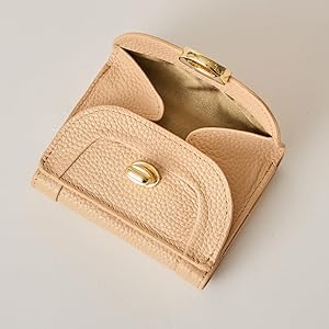 Amazon | [ハシバミ] 三つ折り財布 ニュー ラウンドフォルム
