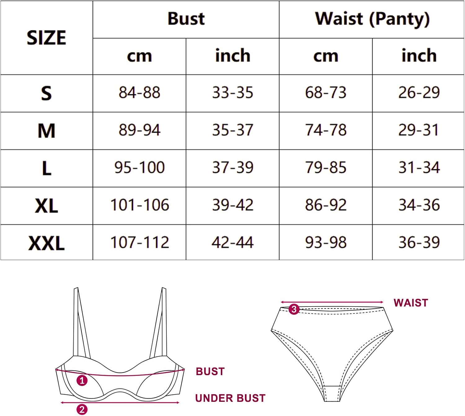 Miniatura 5 de RSLOVE - Conjunto de lencería para mujer con cinturón de liguero, 3 piezas de encaje de peluche, sexy body ajustado