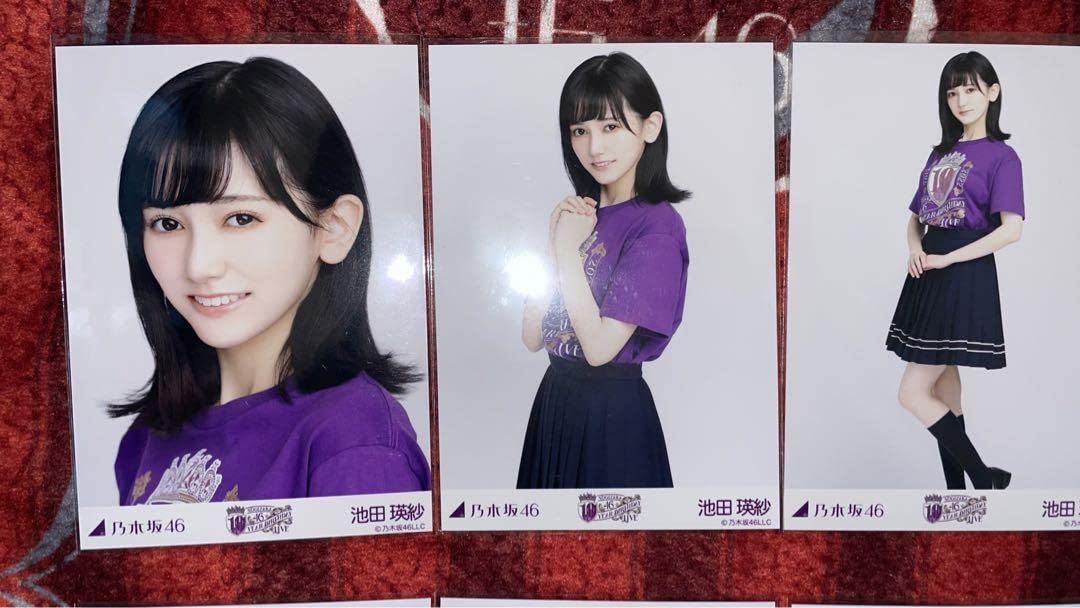 Amazon.co.jp: 乃木坂46 池田瑛紗 10thBDライブT 紫version コンプ