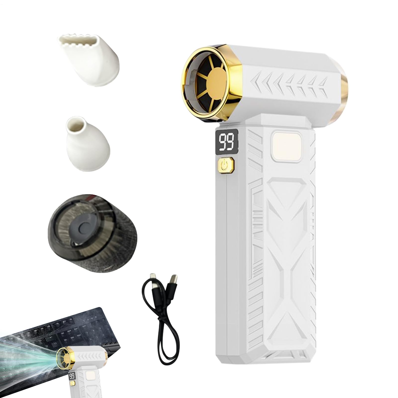 Cordless Air Blower Electric Cordless Rechargeable Turbine