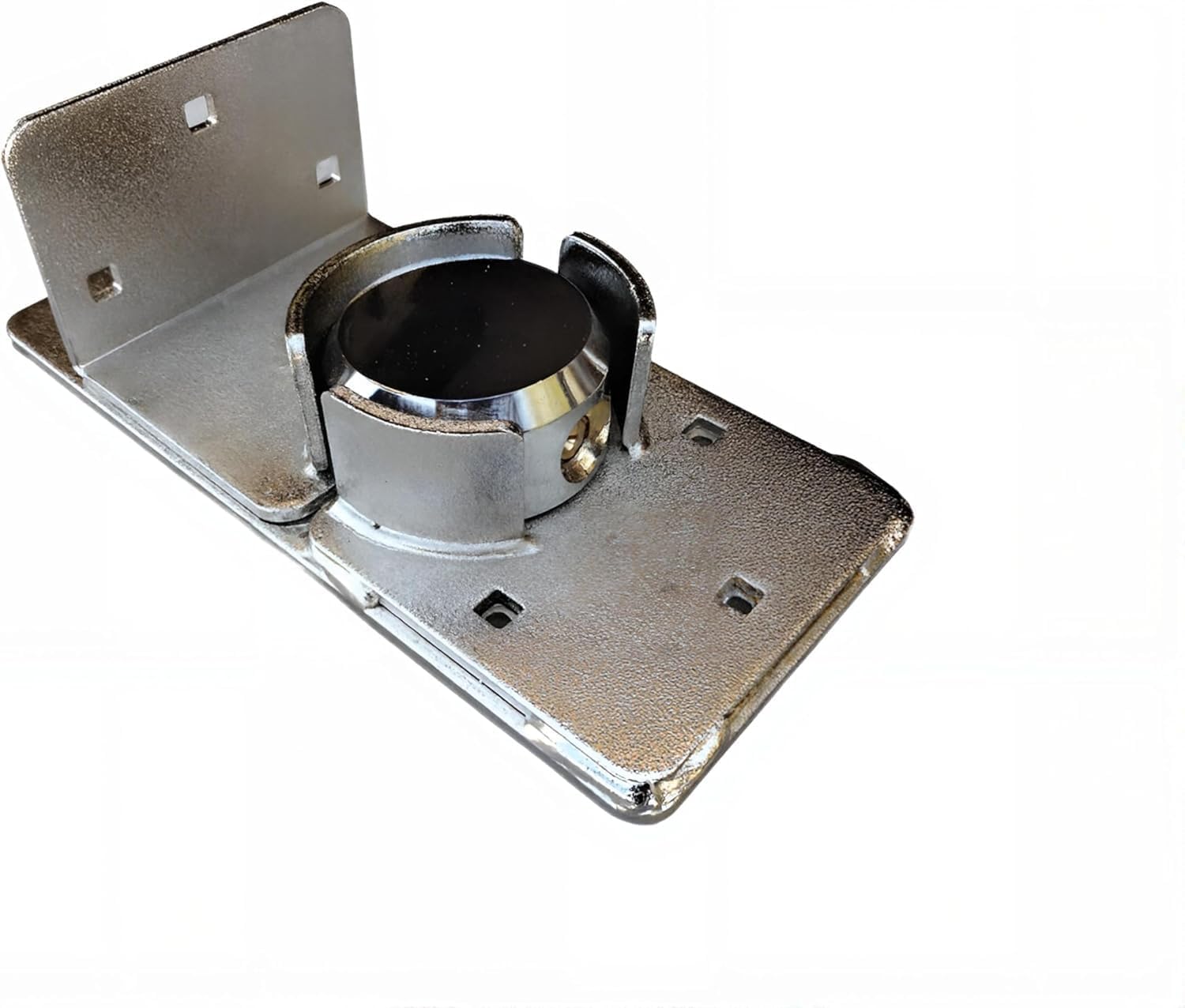 JUNJIA Heavy Duty Anti-Theft Garage Door Lock, Weatherproof Rust Proof Steel Security Lock with 2 Keys, Easy Install Safety Latch for Garage Shed Outdoor Gate