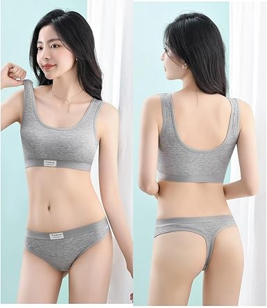 Amazon | [select shop Tomorrow] スポーツブラ 上下 セット
