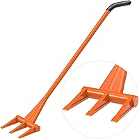 Vista 12 de Dolibest Barra de demostración de 28 pulgadas, barra de demo de 2 dientes, resistente con asa, barra de palanca de demolición con mango de acero