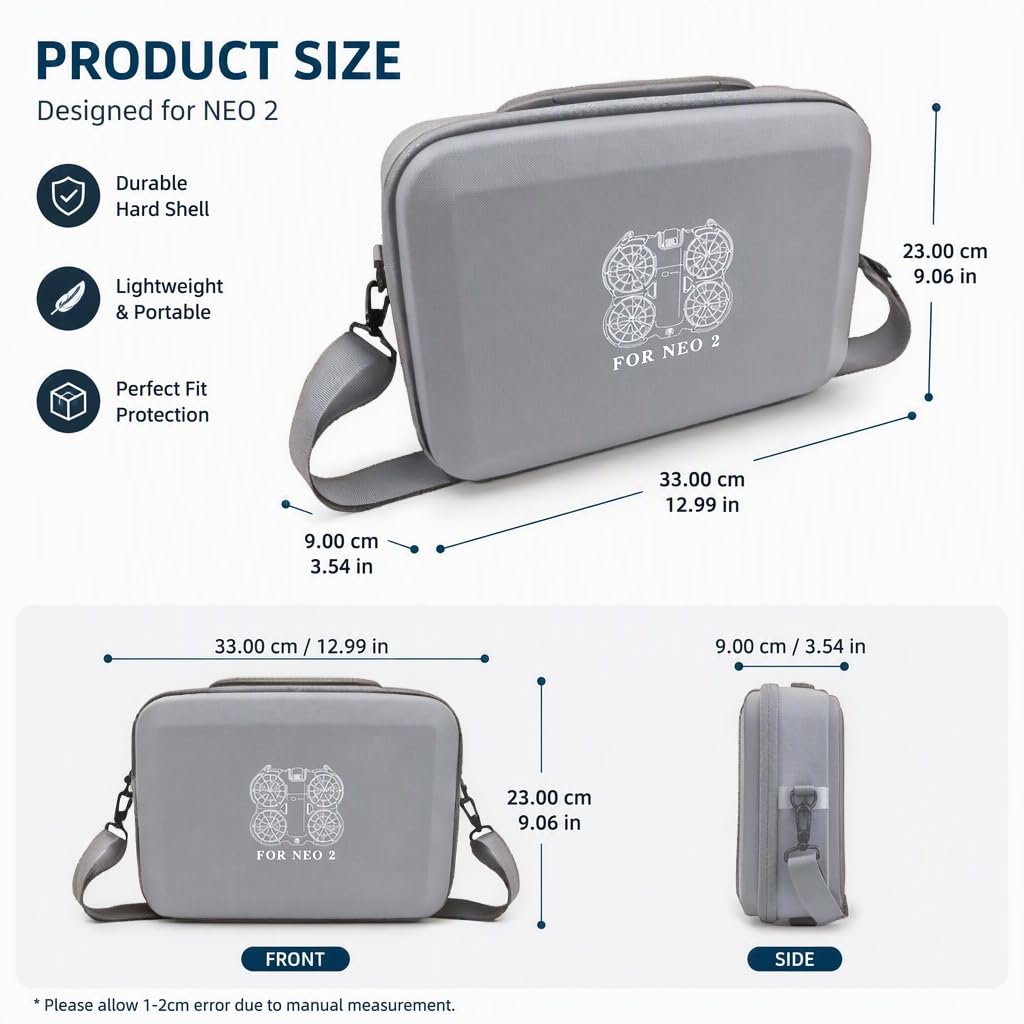 Custodia per DJI Neo 2 Fly More Combo Accessori Borsa