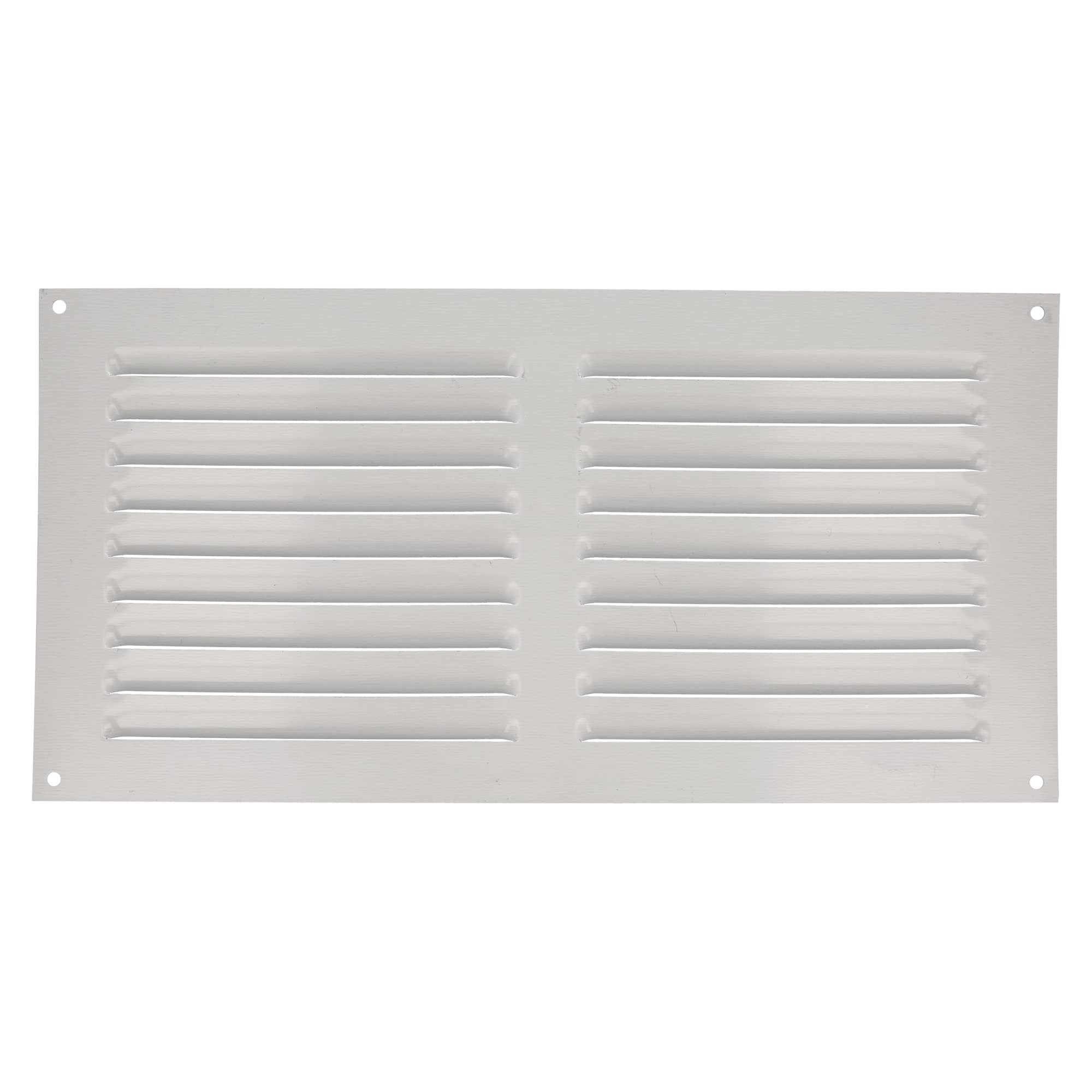 Amig - Rectangular Aluminium Ventilation Grille, White, 150 x 300 mm - Image 2