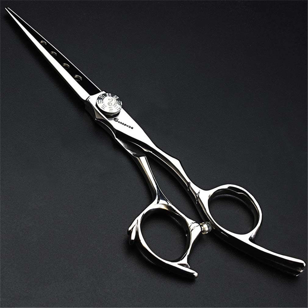 Set 6.0 Pouces De, Barber Scissor Japon 440C en Acier Inoxydable Styling Professionnel Coiffure Outil (and Light Sharp), pour Coiffure, Utilisation À Domicile, Salon