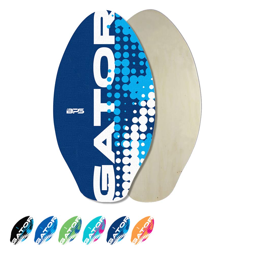 Buy BPS New Zealand 'Gator' Skimboards with Colored EVA Grip Pad and