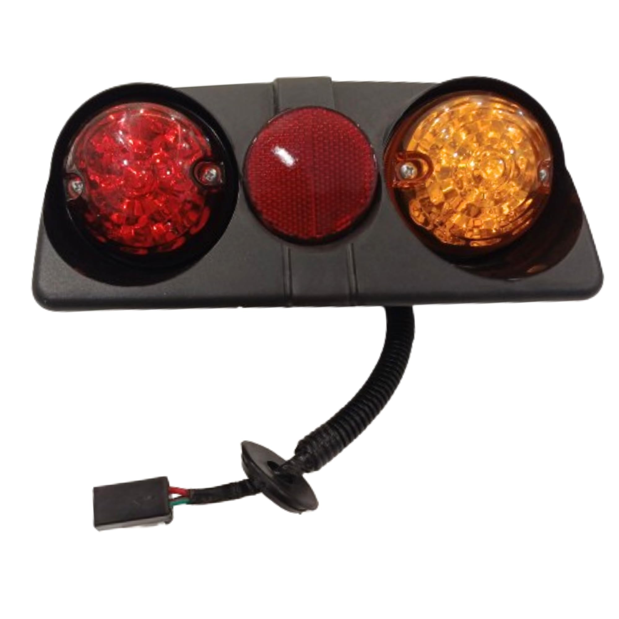 APSMOTIV Led Tail Lights/Back light/Turn Signal Indicator Red/Amber Assembly 12v Easy to Fit Suitable for Sonalika Mahabali and Sikander Tractors Vehicles Set of 2 Pieces (Left + Right) - Image 8 thumbnail