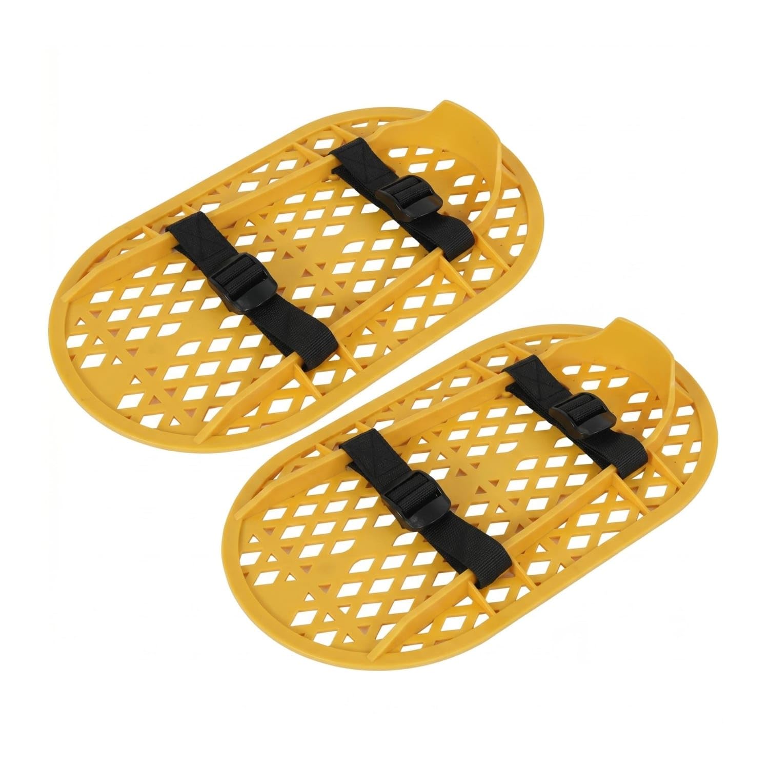 ecomistiq ECOMISTIQ® Wear-Resistant Floor Polishing Shoe Lightweight Polishing Overshoe Adjustable Straps Lattice Sole Shoe for Workers, Concrete Floors, Finishing Work, Zj-001-picture-10