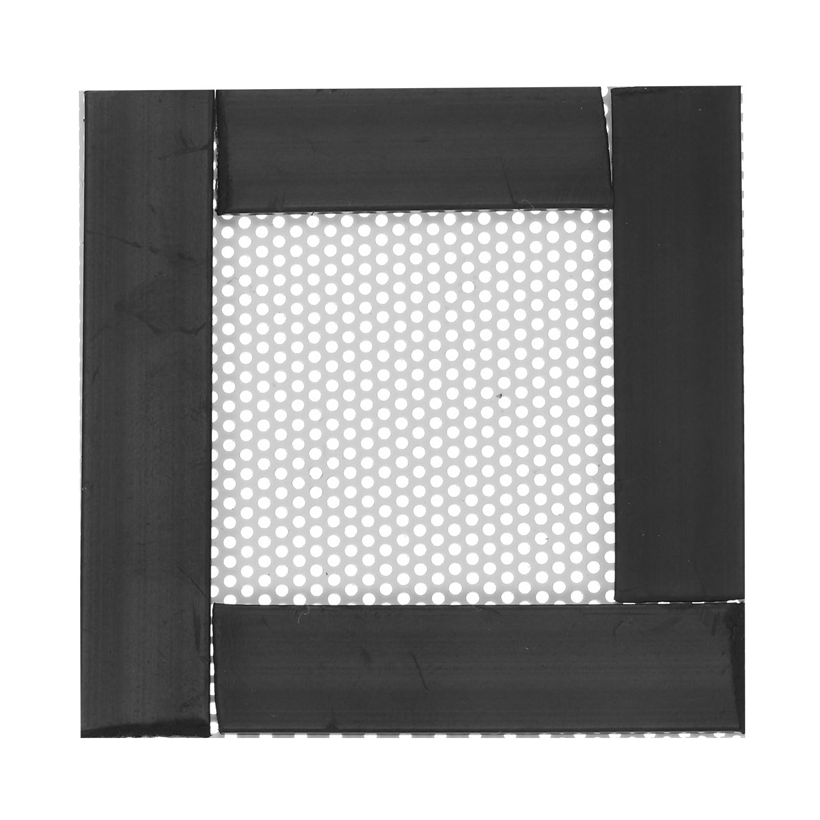 MECCANIXITY 5PCS PC Dust Filter, 50mmx50mm PVC Computer Case Cooler Dustproof Mesh Cover Fan Grills for Computer Chassis Speaker, White