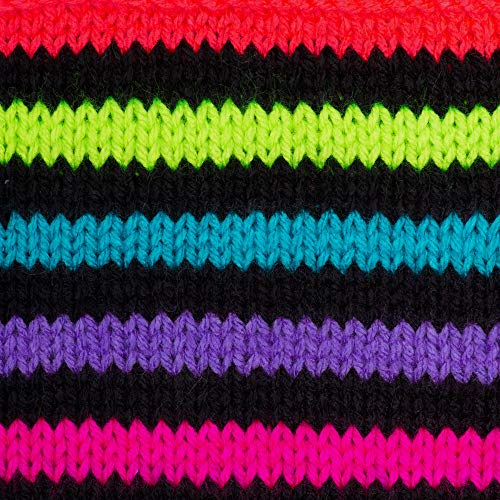 Image of RED HEART Super Saver 3-Pack yarn, NEON STRIPES 3 Pack