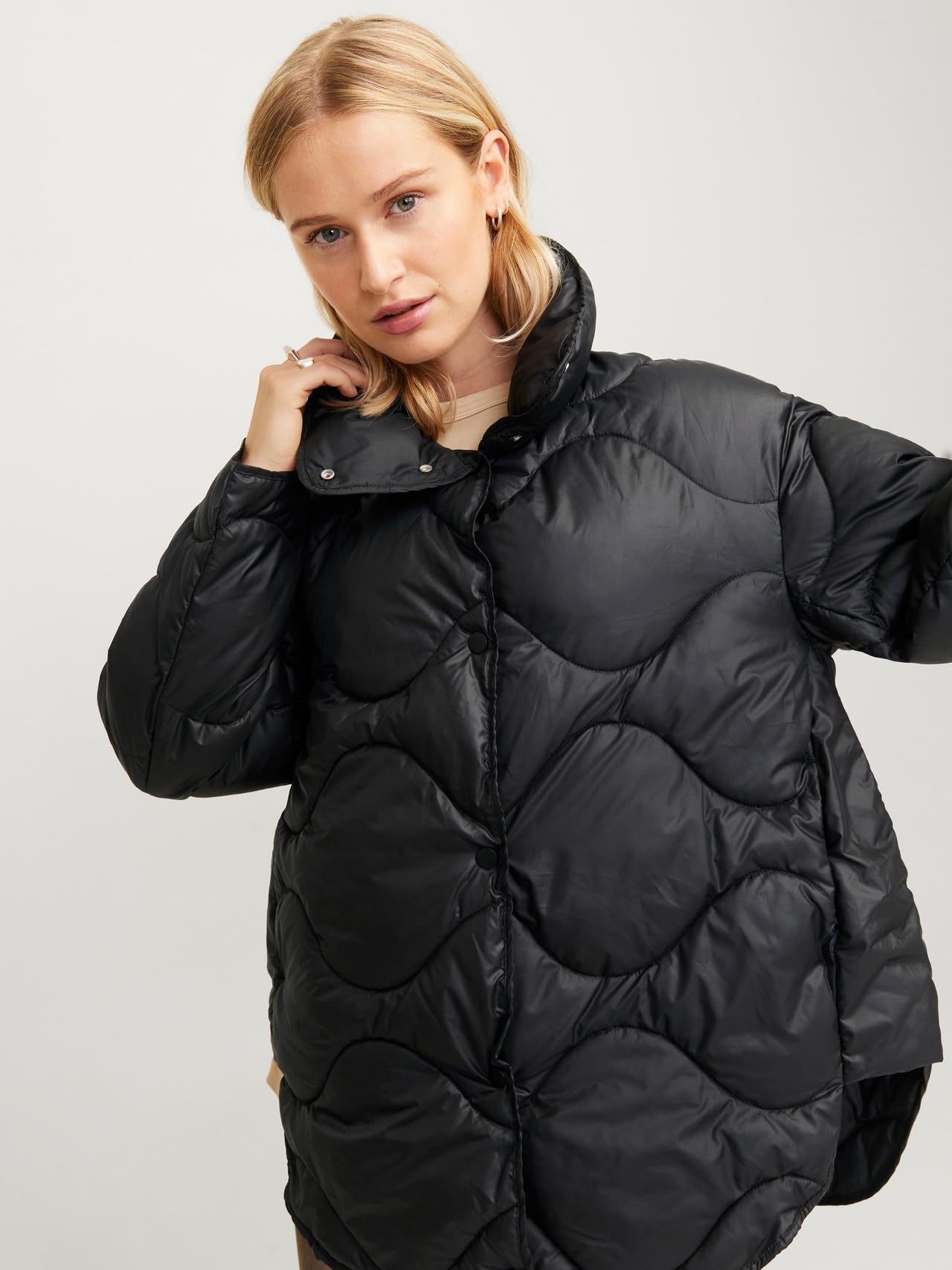 JJXX Jxstella Shiny Quilted Jacket Otw Sn Giacca Donna