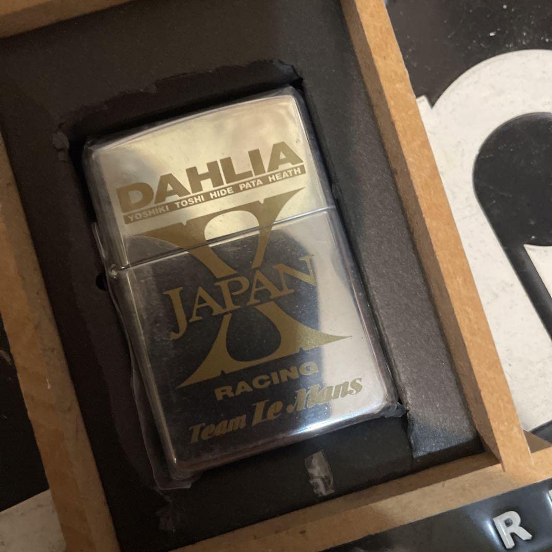 Zippo❤️XJAPAN DAHLA ダリア❤️廃盤品 極希少品 1996年8月製