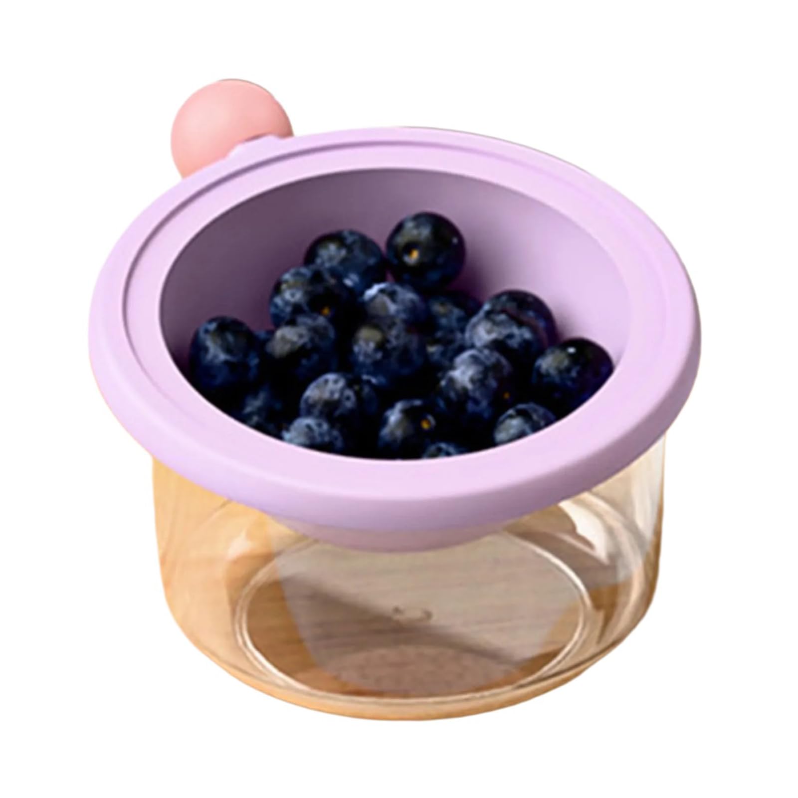 Buxuaaaa Layer Fruit Washer Colander Vibranted Color Durability Construction Perfect Cooking Enthusiasts Fruit Serving Bowl