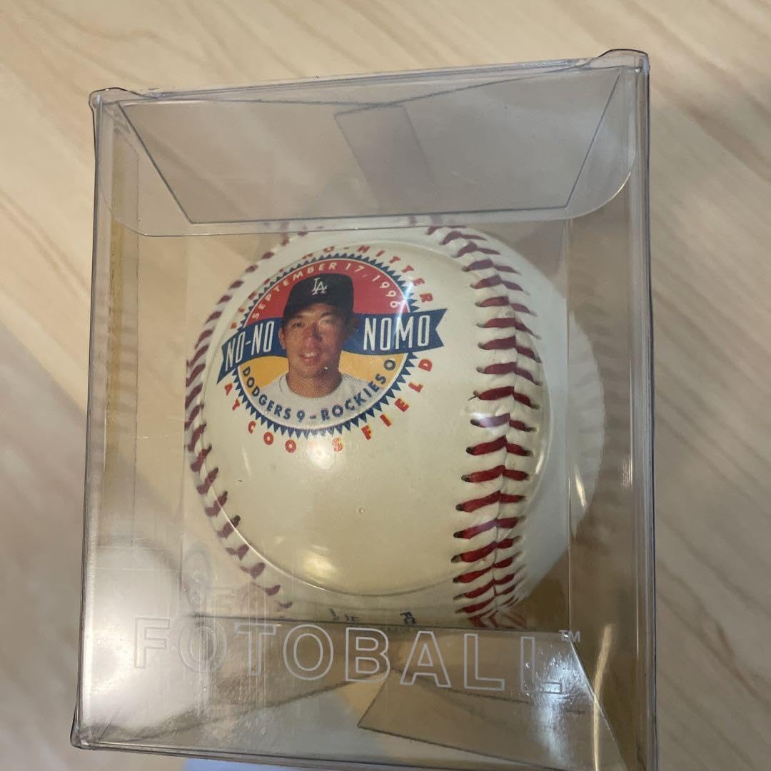 Amazon.co.jp: FOTO BALL野茂英雄 1996年 ノーヒット ノーラン達成