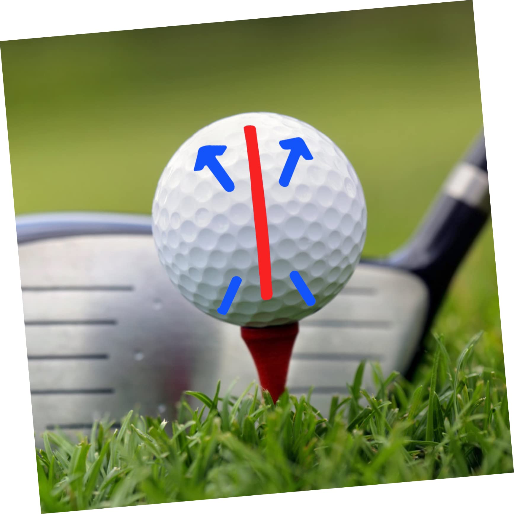 Abaodam Golf Ball Marker Teiliges mit Ausrichtungswerkzeug und Wiederverwendbarem Ball Schablonenmarker Zubehör für Golfer zur Verbesserung Genauen Ballmarkierung