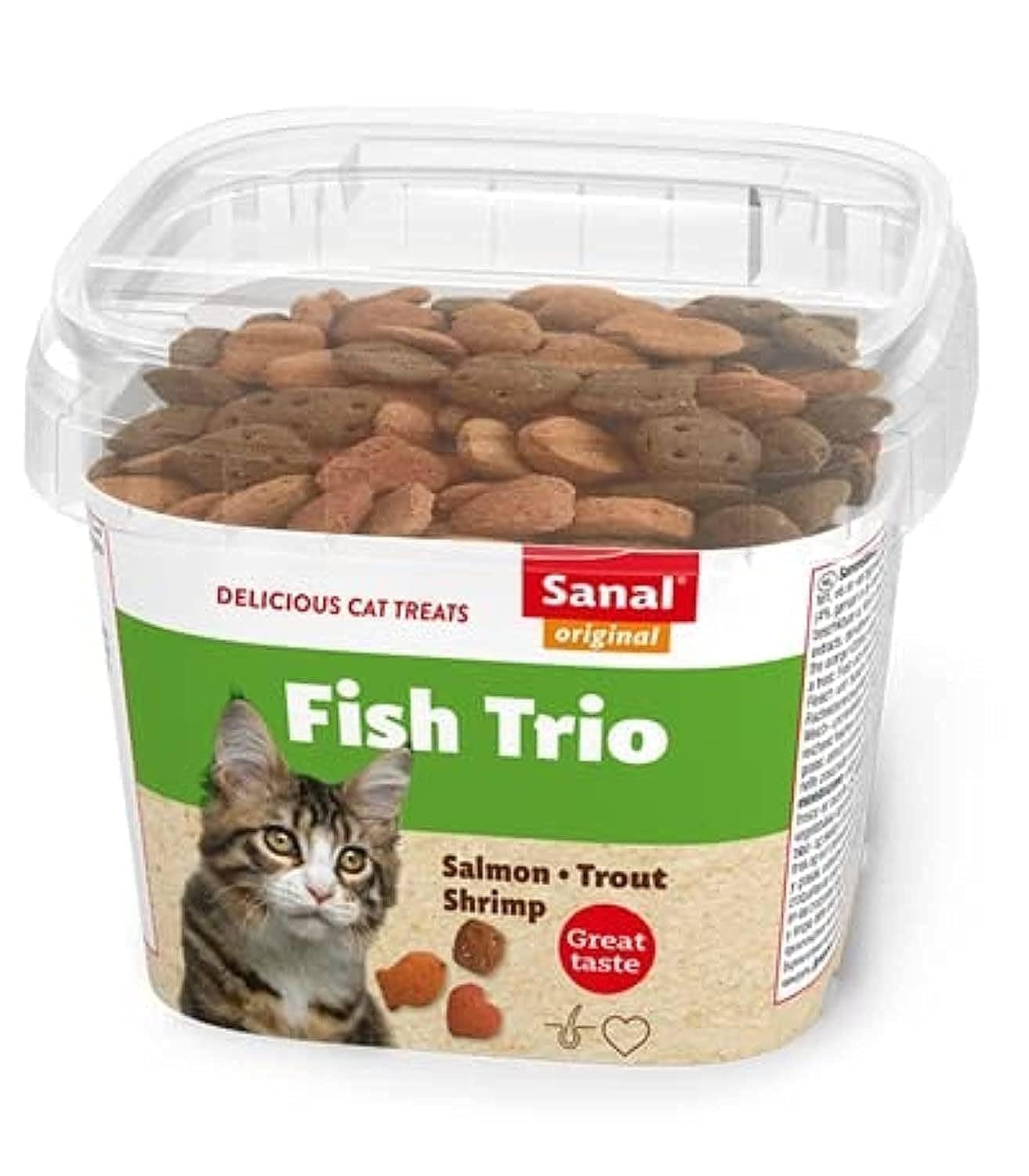 SanalCAT Fish Trio cup 75g
