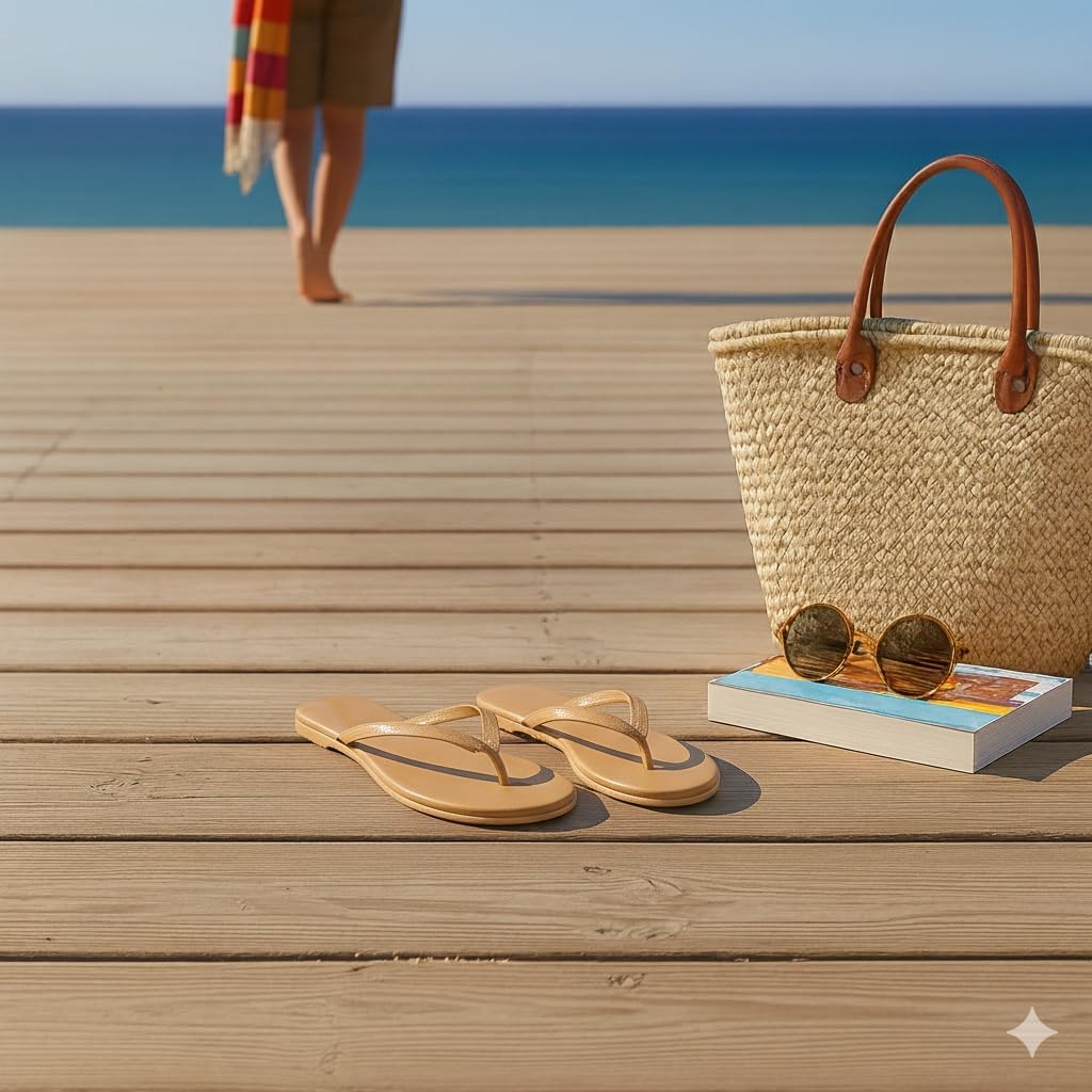 Summer Sandals Flip Flops for Women Vegan Leather Thong Trendy 2025 Dressy Cute Silver - Image 7