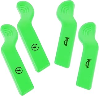 ULTECHNOVO 2 Pares Botón de extensión de la motocicleta extensión del interruptor extensión del botón partes de motocicleta extensión de botón de bicicleta eléctrica el plastico Verde