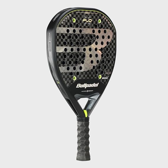 BULLPADEL Padel Racket XPLO 2026 | Martin Di Nenno Pala de Padel for Explosive Aerial Dominance | Geometric Shape, X-Tend Carbon 12K and Wave System | Hexature Rigidity, Multieva Core, Custom Weight