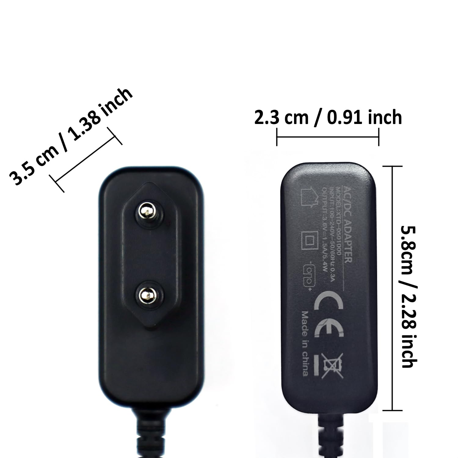 Zasilacz 3,6 V kompatybilny z Panasonic ER-161 ER-1611 ER160 ER1610 ER1612 ER-HGP72 ER-DGP72 ER-FGP72 RE9-39