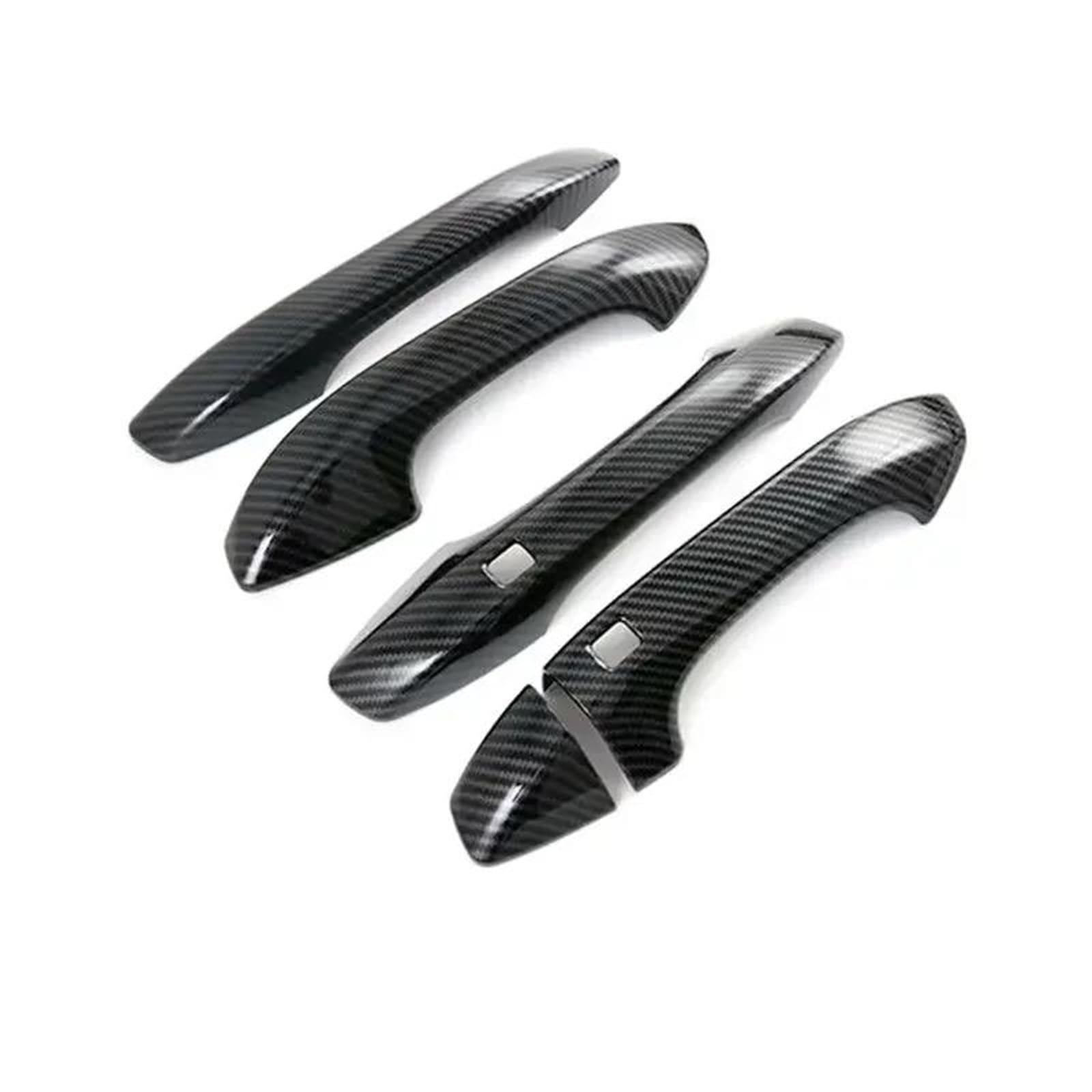 NOHEEU Car Exterior Door Handle Trim Cover Parts Accessories for Kia for Optima K5 DL3 2020-2023(Black A)