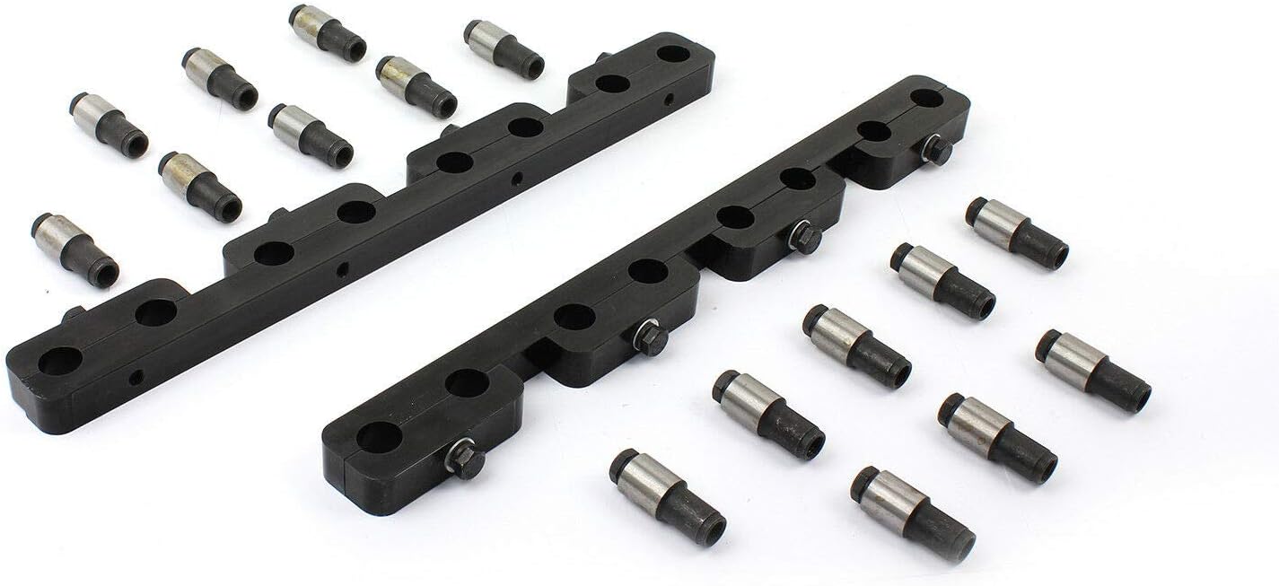 Holden 253 304 308 Rocker Stud Girdle Kit Black With 7/16" Posi Locks Automotive