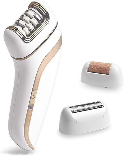 Afeitadora eléctrica para mujer, depiladora 3 en 1, inalámbrico, incluye maquinilla de afeitar eléctrica, removedor de callos de pies, recortadora