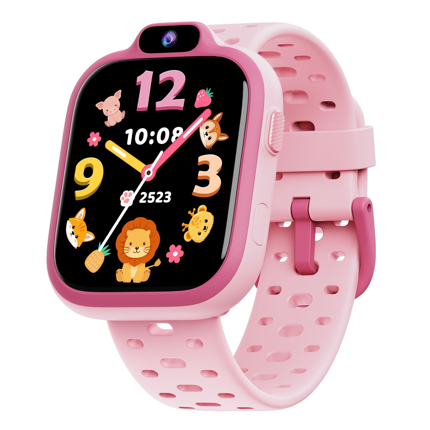 BIGGERFIVE Reloj Inteligente Niños Niñas 3-14, 1,8" Pulsera Actividad