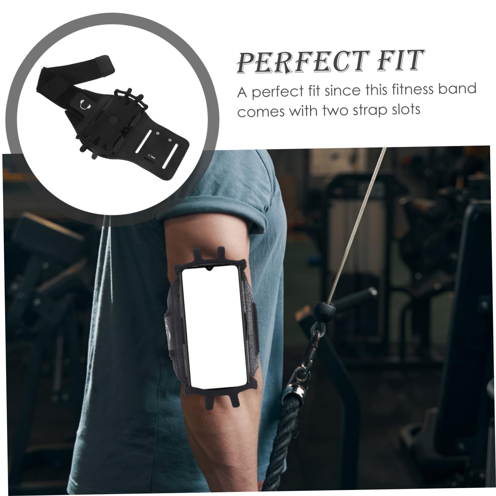 Artibetter 3pezzi Fascia Da Braccio Per Telefono Supporto Per Running e Sport Per Palestra e Attività Outdoor