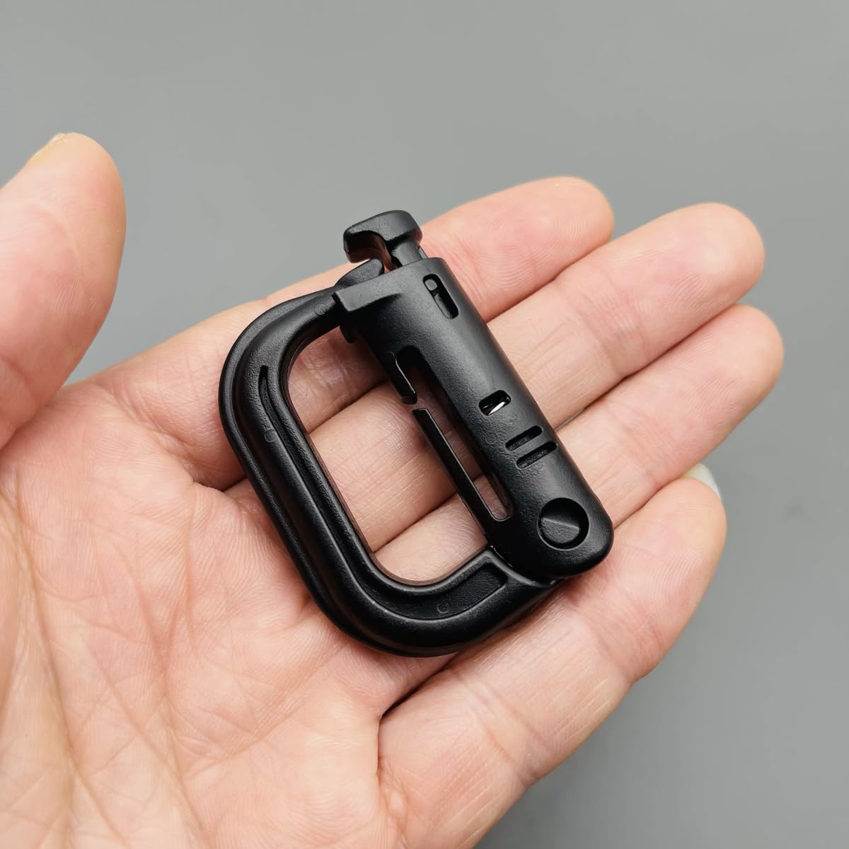 Gancio In Plastica Tipo Moschettone - Foto 3